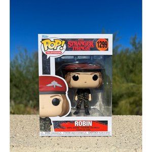 Funko Pop Television: Netflix Stranger Things - Robin (#1299,NEW)
